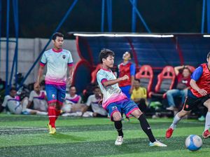 Relawan Ganjar Banten Gaet Anak Muda Lewat Fun Match Mini Soccer