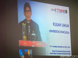 Sandiaga Uno Beri Kuliah Umum Mahasiswa Universitas Pancasila