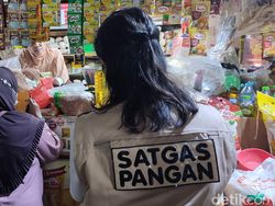 Satgas Pangan Cek Stok Barang di Pasar Jelang Ramadan