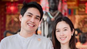 9 Potret Nong Poy Berkebaya di Prosesi Adat Jelang Nikah, Cantik Tanpa Makeup