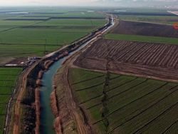 Penampakan Garis Patahan di Turki Usai Gempa dari Rekaman Drone