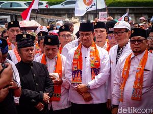 Jelang Deklarasi Capres, Anies Baswedan Disambut Meriah Kader PKS