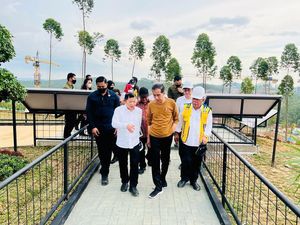 Jokowi dan Para Menteri Bermalam di KIPP IKN, Santap Nasi Goreng-Mi Godok