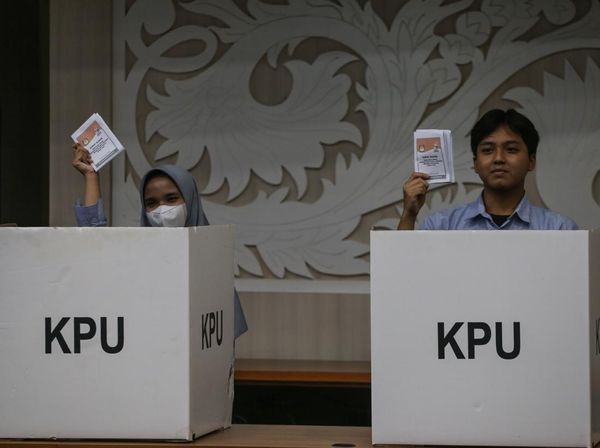 KPU Gelar Simulasi Pemilu 2024 untuk Siswa dan Guru