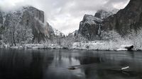 Lanskap Monokrom nan Syahdu di Taman Nasional Yosemite