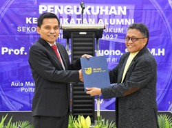 Maruf Cahyono Diangkat Jadi Ketua Ikatan Alumni STIH IBLAM 2023-2027