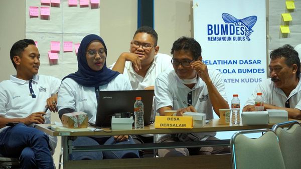 Momen 14 BUMDes di Kudus Dapat Pelatihan Pengelolaan Usaha
