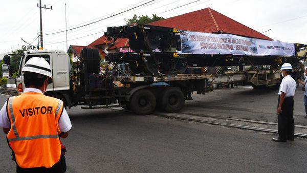 Wujud Gerbong Barang Made in Madiun yang Diekspor ke Selandia Baru