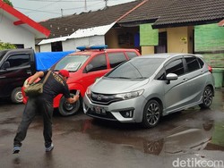 Penampakan Honda Jazz Pria Pelaku Pamer Kelamin di Ponorogo