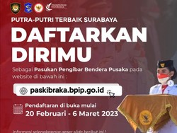Dear Putra Putri Surabaya, Ini Cara dan Syarat Daftar Paskibraka