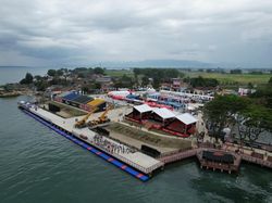 Jaringan 4G Paling Kencang di Venue F1 Powerboat Danau Toba