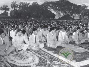 Cerita Soekarno dan Jokowi Salat Id di Lapang Merdeka Sukabumi