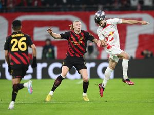 RB Leipzig Vs Man City Tuntas 1-1