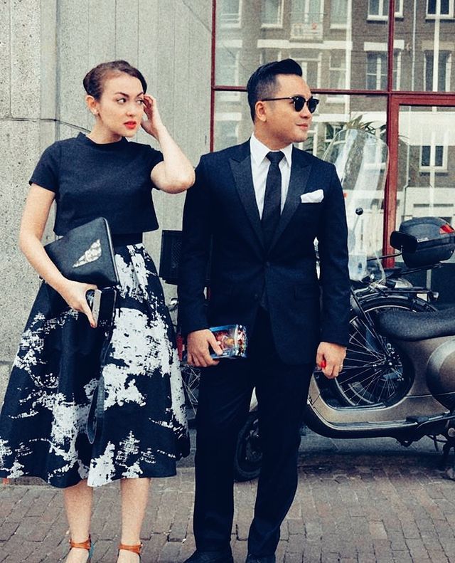 Rianti Cartwright dan Suami