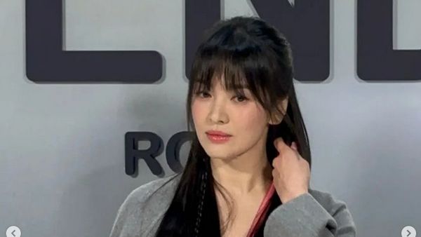 8 Gaya Song Hye Kyo di Milan Fashion Week 2023, Cantik Banget bak Boneka