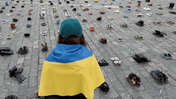 Bingkai Sepekan: Potret Setahun Invasi Rusia ke Ukraina