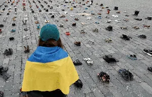 Bingkai Sepekan: Potret Setahun Invasi Rusia ke Ukraina