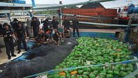 BNN Amankan 309 Narkotika Jenis Sabu di Pelabuhan Merak