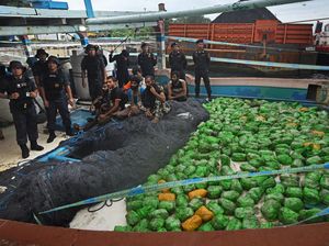 BNN Amankan 309 Narkotika Jenis Sabu di Pelabuhan Merak