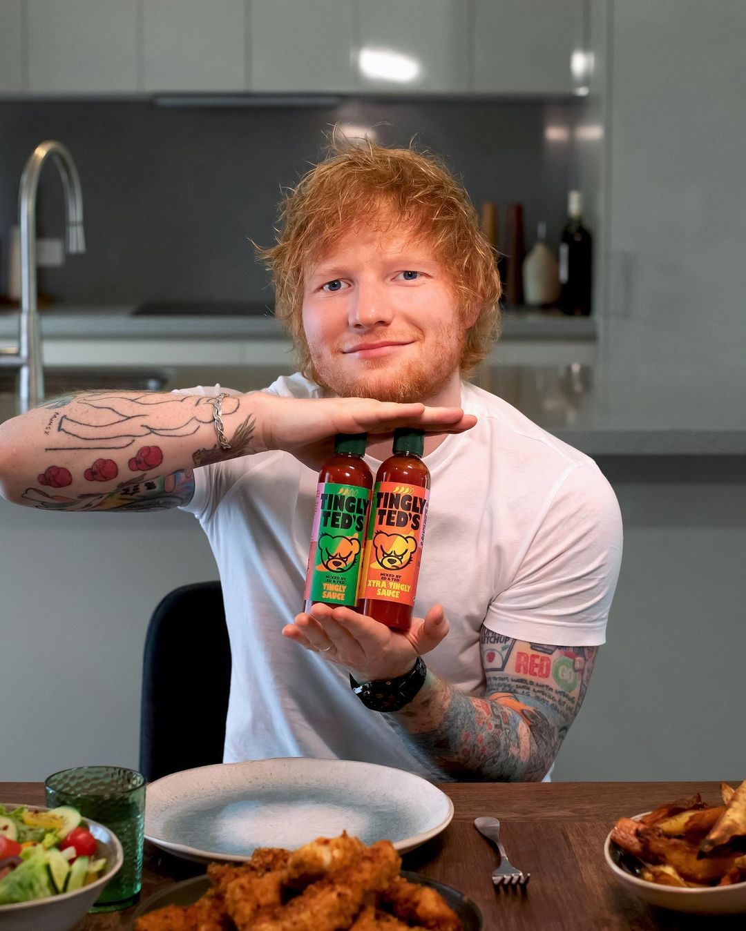 Ed Sheeran keluarkan produk saus