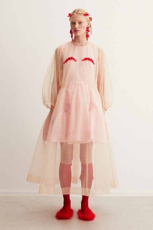 Foto: id.hm.com H&M x Simone Rocha, wide tulle dress/