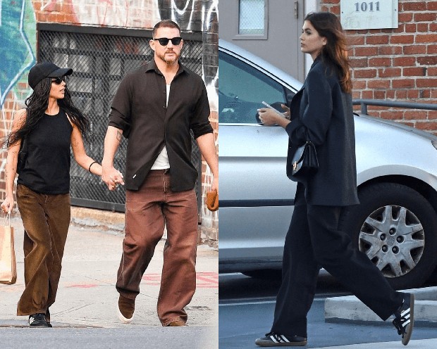 Zoe Kravitz and Kaia Gerber wear Adidas Samba/