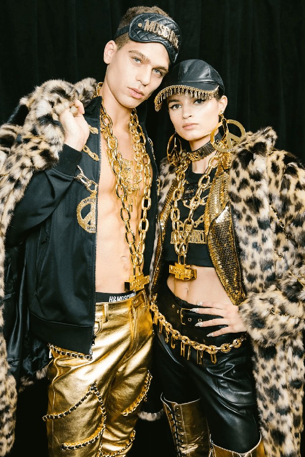 Foto: pinterest.com/Vogue Magazine H&M x Moschino/