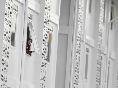 Mau Lihat Tempat Tinggal Pekerja Proyek IKN? Nih Penampakannya