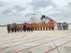 Muhadjir dan Tim INASAR Tiba di RI Usai Bantu Korban Gempa Dahsyat Turki
