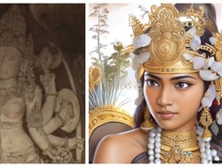 Roro Jonggrang Digambarkan Versi AI, Seperti Ini Kisahnya yang Jadi Legenda