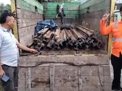 Rel Kereta Api di Asahan Kembali Dicuri, Kali Ini Diangkut Pakai Truk