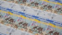 Penampakan Uang Kertas Ukraina Versi Setahun Invasi Rusia