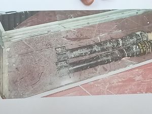 Warga Delod Berawah Digegerkan Penemuan Benda Mirip Granat Lontar