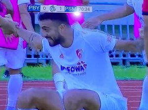 Gol Bunuh Diri Persebaya Surabaya Antar PSM Makassar Unggul 1-0 di Menit 71