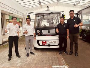 Perusahaan Indonesia dan Singapura Kolaborasi Bikin Bus Listrik Otonom Canggih