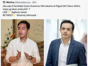 Gibran Vs Gamal Albinsaid Dijagokan di Pilgub DKI 2024, Siapa Unggul?