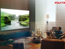 Polytron Rilis TV Mini LED 75 Inch Harga Terjangkau