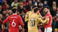 Ribut-ribut di Laga MU Vs Barcelona