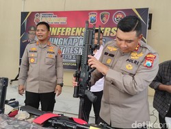 Satpam Bank BUMN Asal Blitar 20 Kali Jual-Beli Senpi Ilegal Sejak 2017