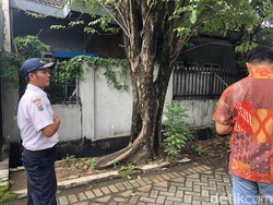 Sosok Misterius Tinggi Besar Naik Atap Rumah Gemparkan Kutisari Surabaya