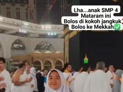 Cerita di Balik Viral Siswi SMP Mataram Bolos ke Makkah
