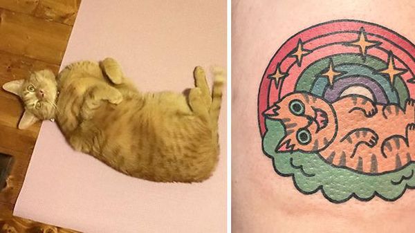 Deretan Foto Tato Kartun yang Menggemaskan