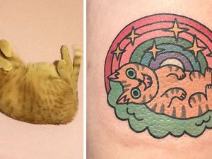 Deretan Foto Tato Kartun yang Menggemaskan