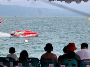 Bikin Kualifikasi F1 Powerboat Ditunda, Begini Cuaca di Danau Toba Besok