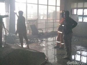 Gedung Balai Pertanian Lampung Terbakar!