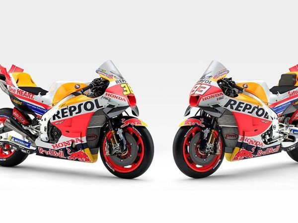 Tampang Honda RC213V 2023, Tunggangan Marc Marquez-Joan Mir