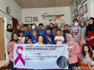 Berbagi Semangat dengan Para Pejuang Kanker Bandung