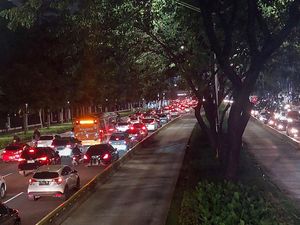 Ada Konser Raisa dan 2 Festival Musik di GBK, Lalin Jalan Sudirman Macet