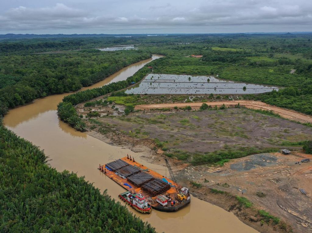 Pengiriman Material Logistik buat Bangun IKN Terkendala Pengiriman Material Logistik buat Bangun IKN Terkendala
