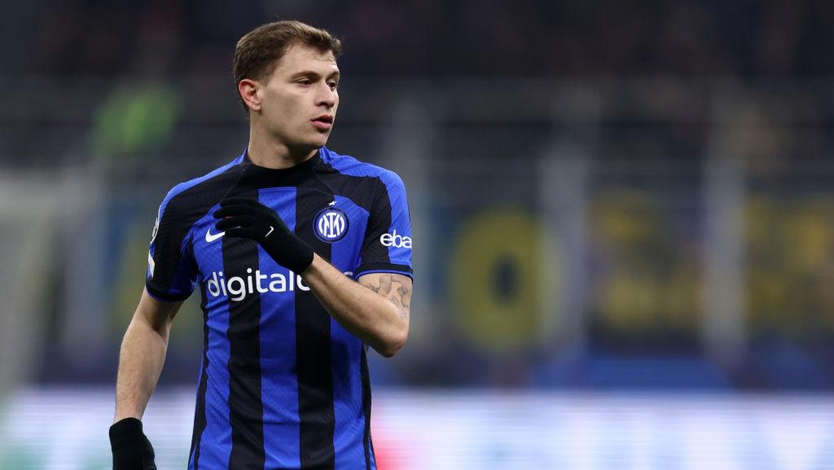 Newcastle United mengincar Nicolo Barella (Foto: DeFodi Images via Getty Images/DeFodi Images)